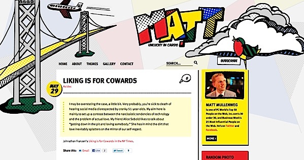 Liking is for Cowards  Matt Mullenweg