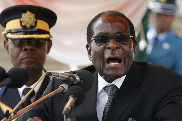 Zimbabwean President Robert Mugabe