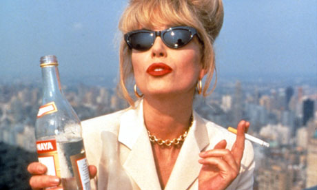 "Don't question me!" — Joanna Lumley as Patsy in Absolutely Fabulous (pic: 