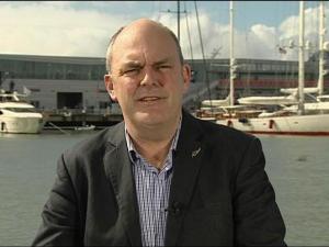 Steven Joyce on America's Cup and Chorus (click to watch 7'39" at TVNZ.co.nz)