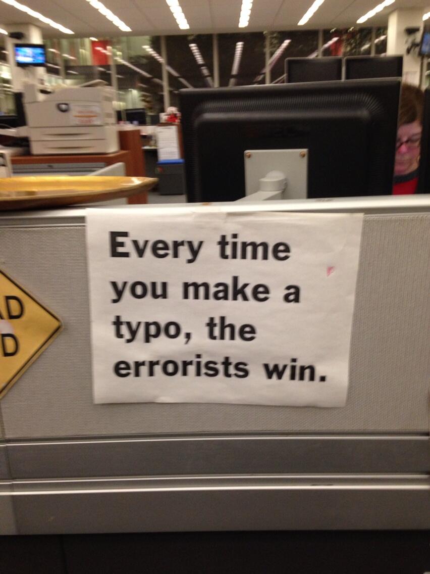 typo-errorists