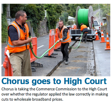 Chorus goes to court