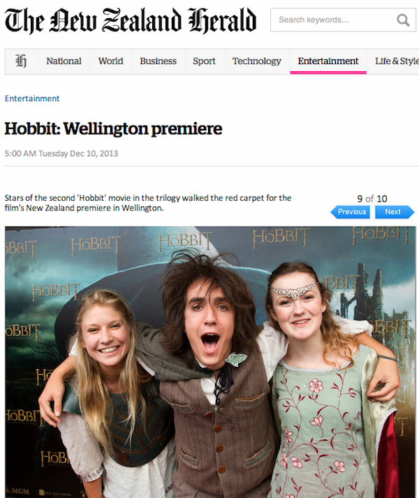 NZH Hobbit_ Wellington premiere-600w