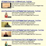 jp digitaltech - youtube testimonials