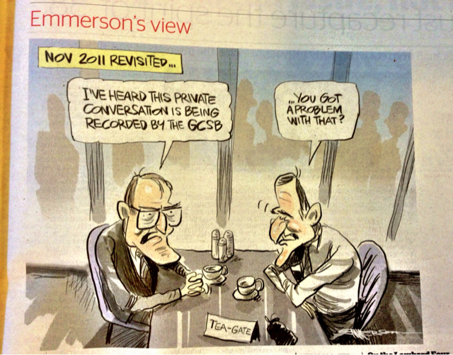 Emmerson cartoon re teapot tapes