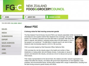 Food and Grocery Council headed by Katherine Rich